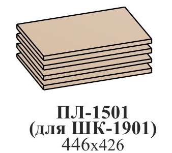 Полка (для ШК-1901) ПЛ-1501