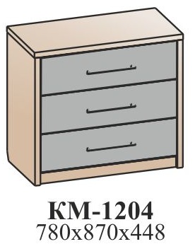 Комод (комбинированный) КМ-1204