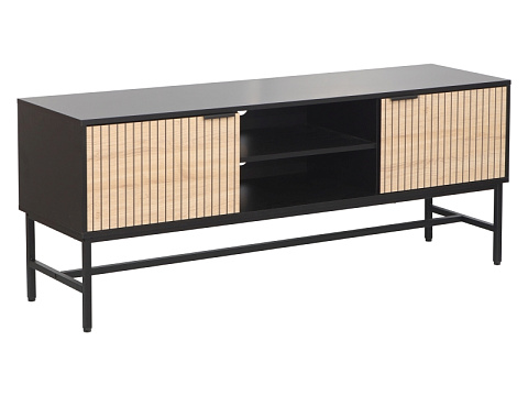 Тумба под теле/видео аппаратуру SIGNAL MAGO RTV-1 дуб/черный мат 150