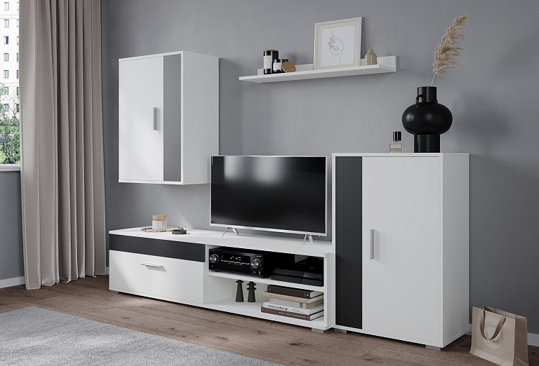 Neo-4 Белый платинум/Черный