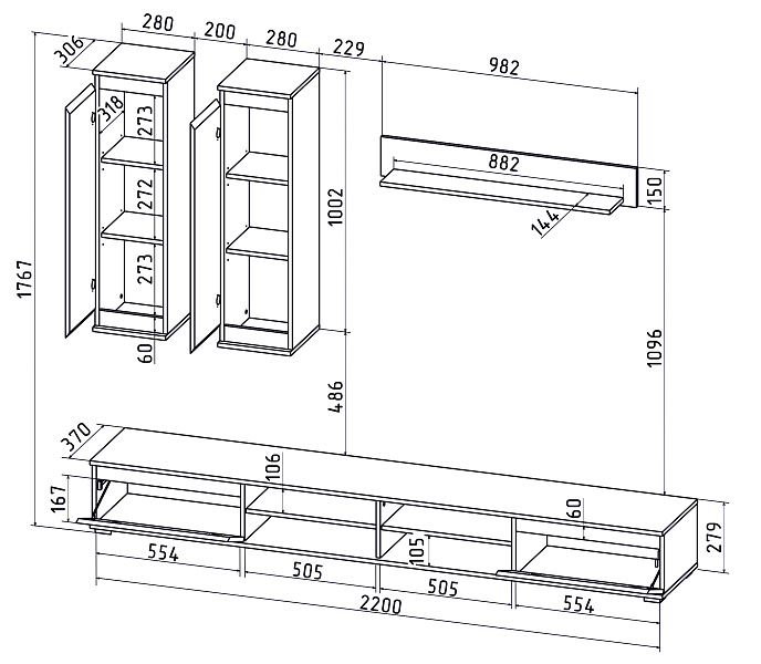 Neo-3 Серый/Белый платниум