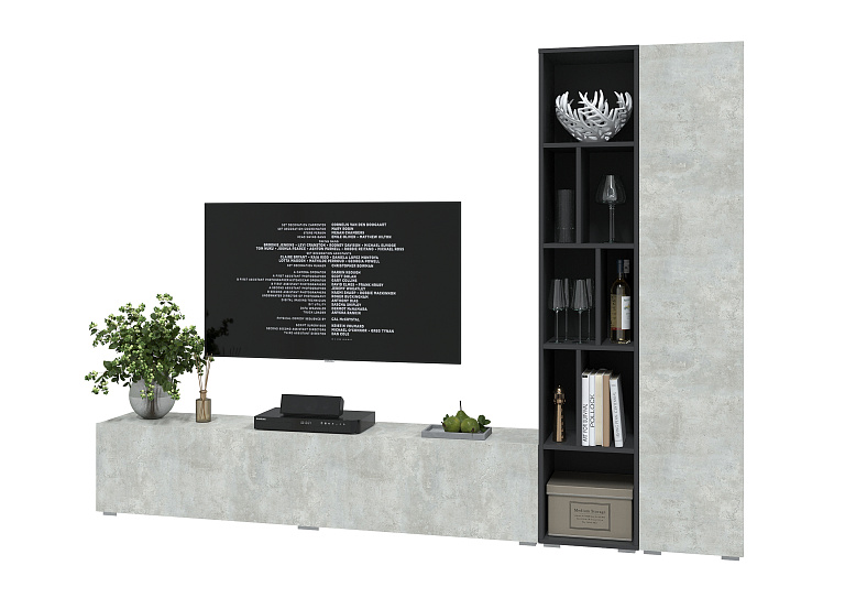 Neo-9 Бетон Лайт/Антрацит