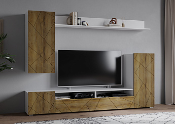 Neo-5 Дуб Вотан/Белый платинум