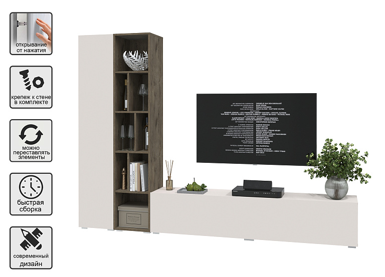 Neo-9 Персидский жемчуг/Дуб Веллингтон