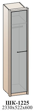 Шкаф для белья (комбинированный