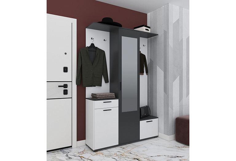 Вита-7 Белый/Антрацит