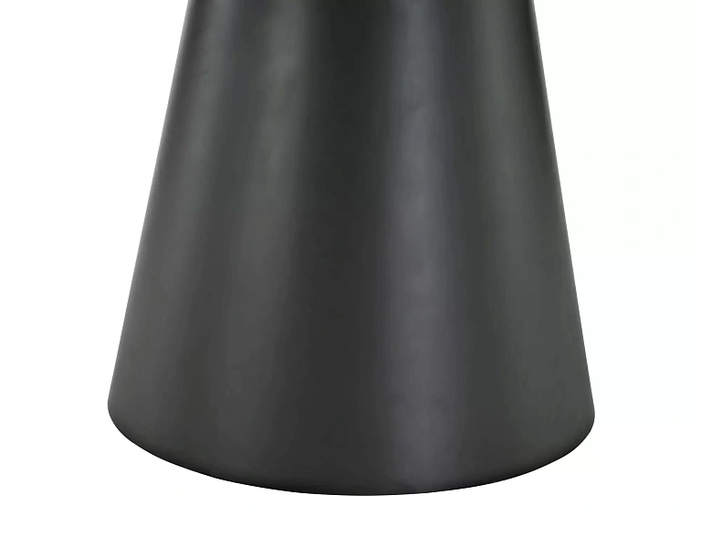 Стол обеденный SIGNAL ANGEL II эффект серого мрамора/черный 120-160/120