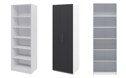 Шкаф двустворчатый