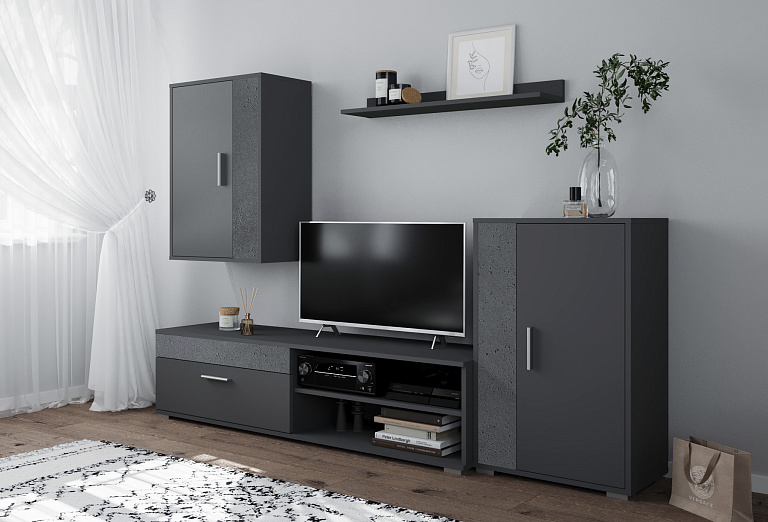 Neo-4 Антрацит/Бетон Портленд