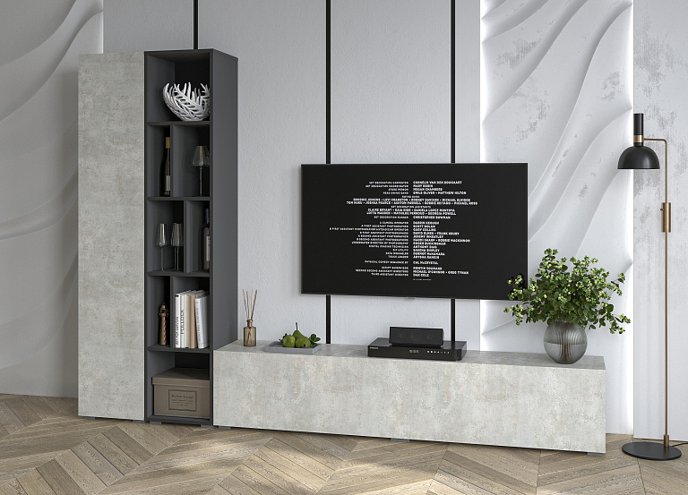 Neo-9 Бетон Лайт/Антрацит