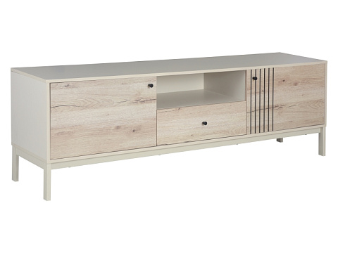 Тумба под теле/видео аппаратуру SIGNAL FROST RTV-1 дуб альпийский/белый 180