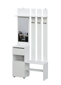 Вешалка с зеркалом