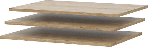 Полки (для двухдверного шкафа, комплект 3 шт)