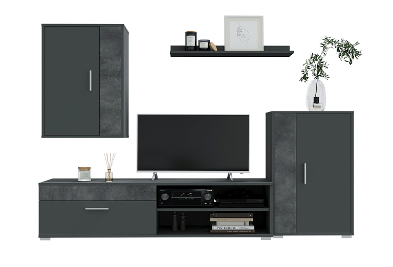 Neo-4 Антрацит/Бетон Портленд